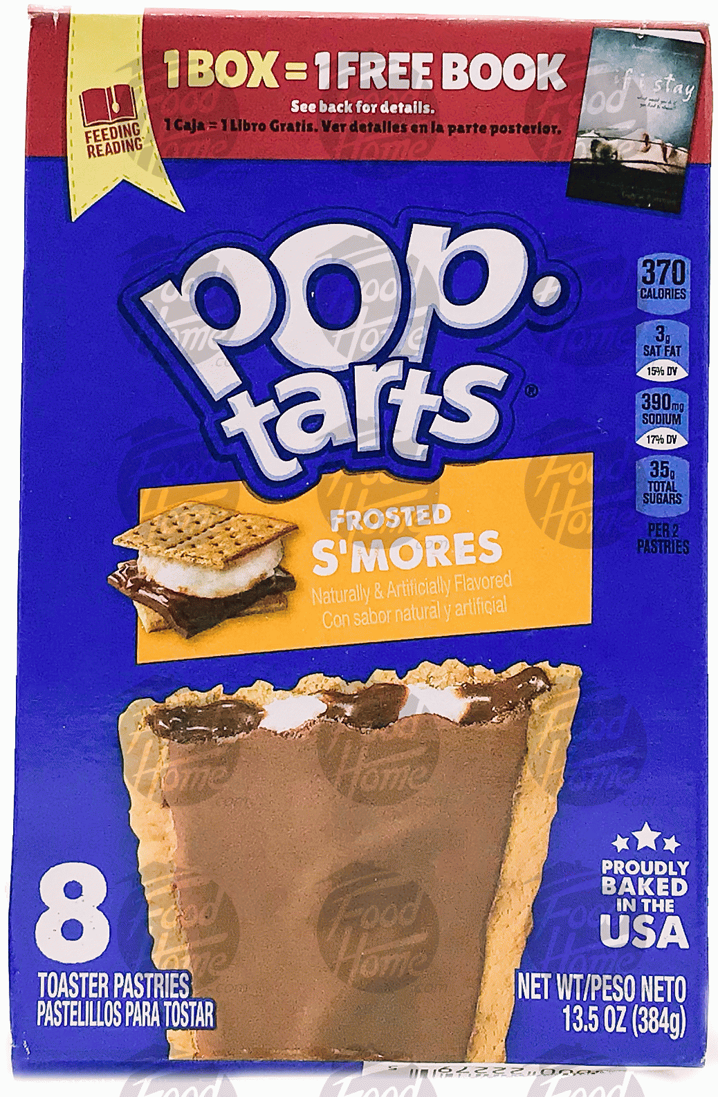 Pop tarts  frosted s'mores toaster pastries, 8 pastries, box Full-Size Picture